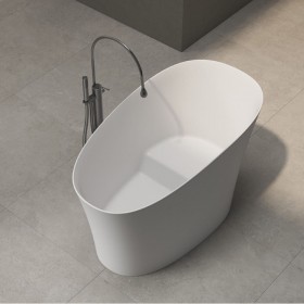 ST-BW1076 인조대리석 레진 액상아크릴 이동형 이동식 프리스탠딩 반신욕조