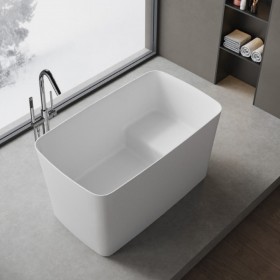 ST-BW1074 인조대리석 레진 액상아크릴 이동형 이동식 프리스탠딩 반신욕조