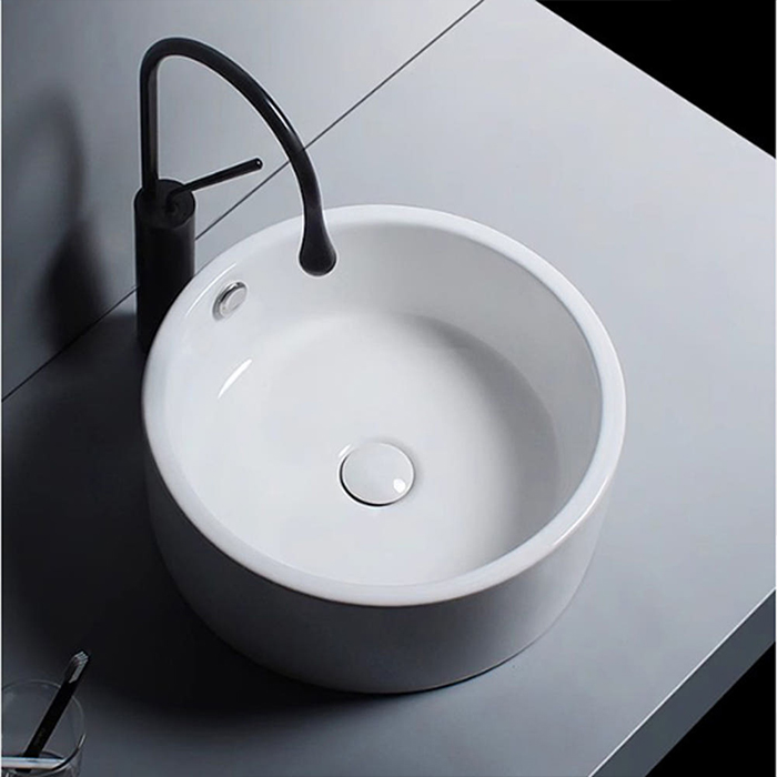 ST-L341 원형 탑카운터 탑카운타 모던 심플한 세면대 세면기