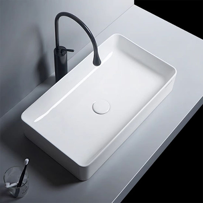 ST-L8427 대형 사각 탑볼 탑카운터 탑카운타 모던 심플한 세면대 세면기