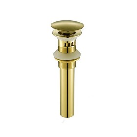 ST-8001G 유광 골드 금색 금장 세면대 세면기 유리볼 폽업 왕폽업