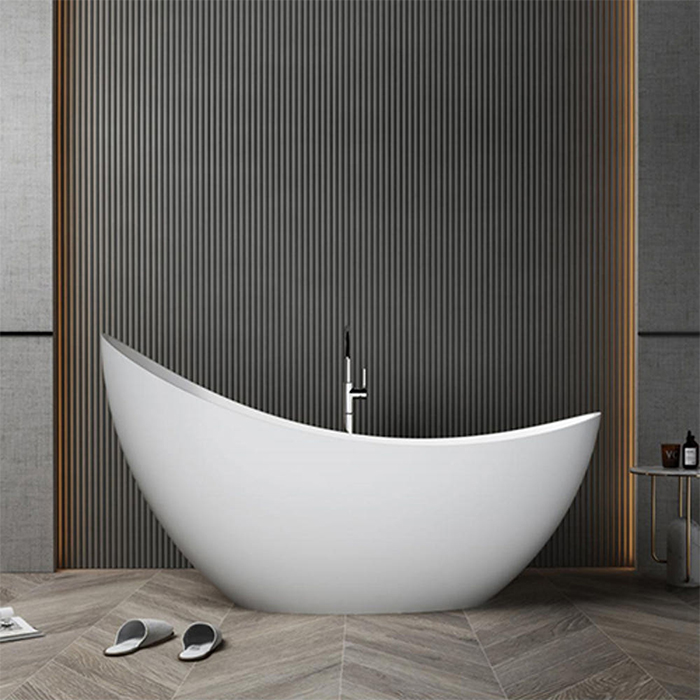 ST-LAR008 1700x800 인조대리석 레진 액상아크릴 이동형 이동식 프리스탠딩 욕조