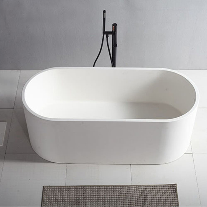 ST-LAR9991 1590x685 타원형 인조대리석 레진 액상아크릴 이동형 이동식 프리스탠딩 욕조