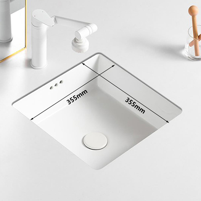 ST-L010U 정사각 언더볼 언더카운타 언더카운터 매립 세면기 세면대