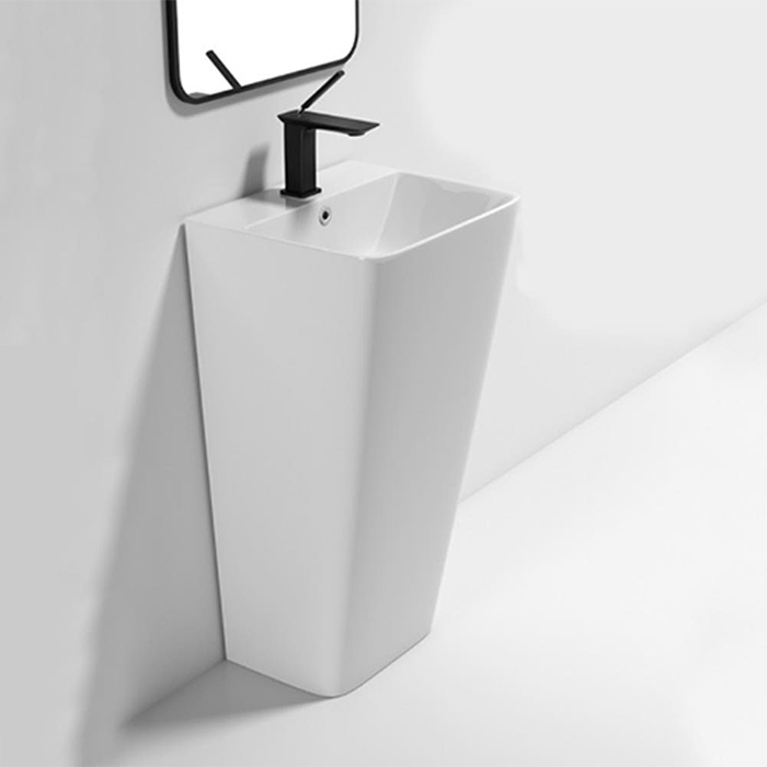 ST-L6009H 사각 스탠딩 스탠드 프리스탠딩 세면기 세면대