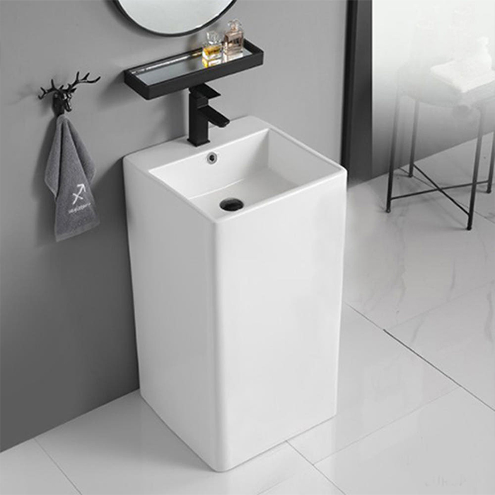 ST-L6004H 사각 스탠딩 스탠드 프리스탠딩 세면기 세면대