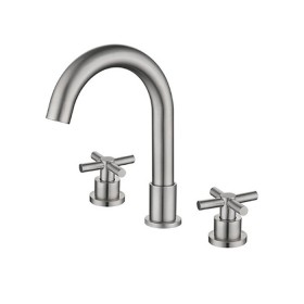 ST-03005NB 무광니켈 쓰리홀 매립수전