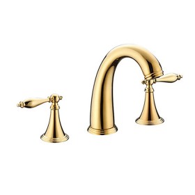 ST-03001G 골드 쓰리홀 매립수전