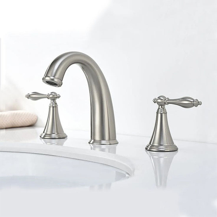 ST-03001NB 무광니켈 쓰리홀 매립수전