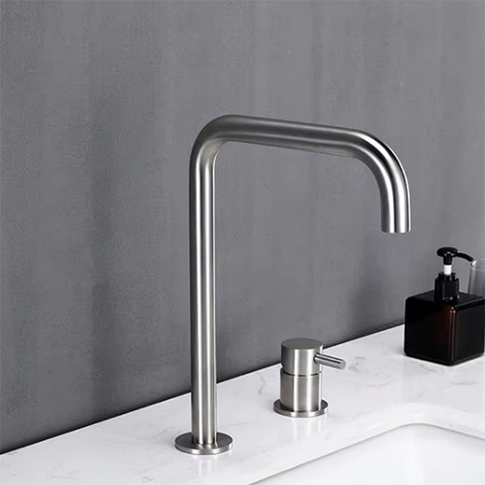 ST-02001NB-무광니켈 투홀 매립수전