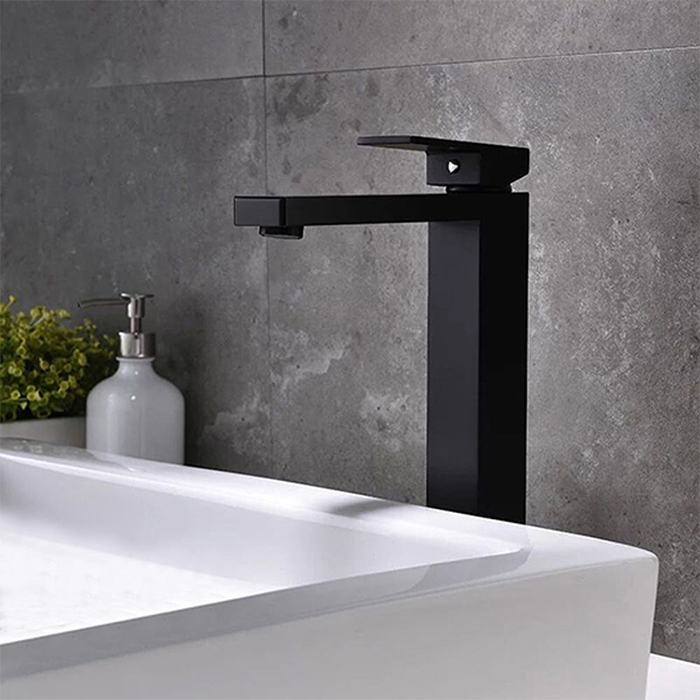 ST-202B 무광블랙 사각 탑볼수전