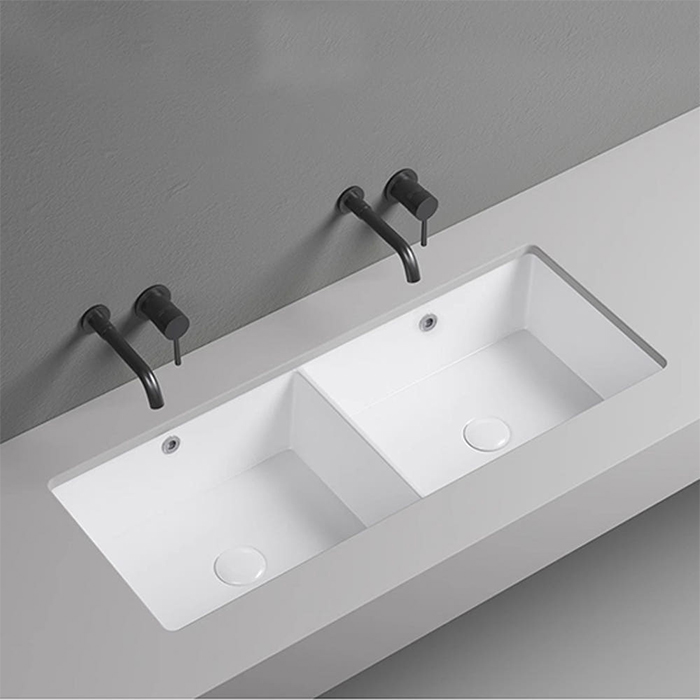 ST-L1190U-2 특대형 초대형 2볼 언더카운터 언더카운타 세면기 세면대