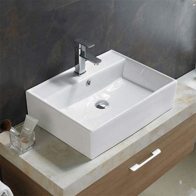 ST-L7295 얇은테두리 사각 고급 디자인 인테리어 탑볼 탑카운터 세면대 세면기