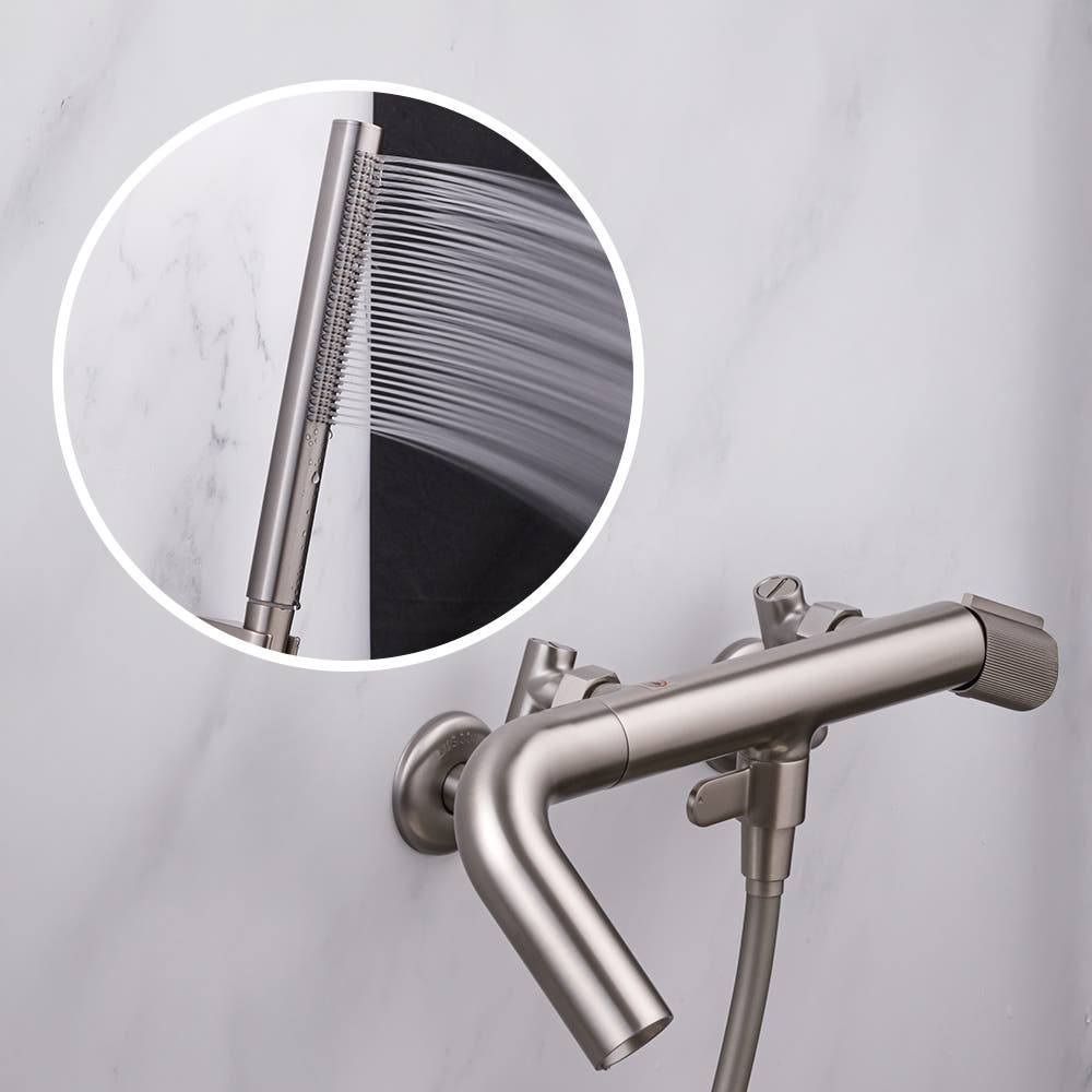 비반트 샤워 욕조 수전 니켈 RB600 MS