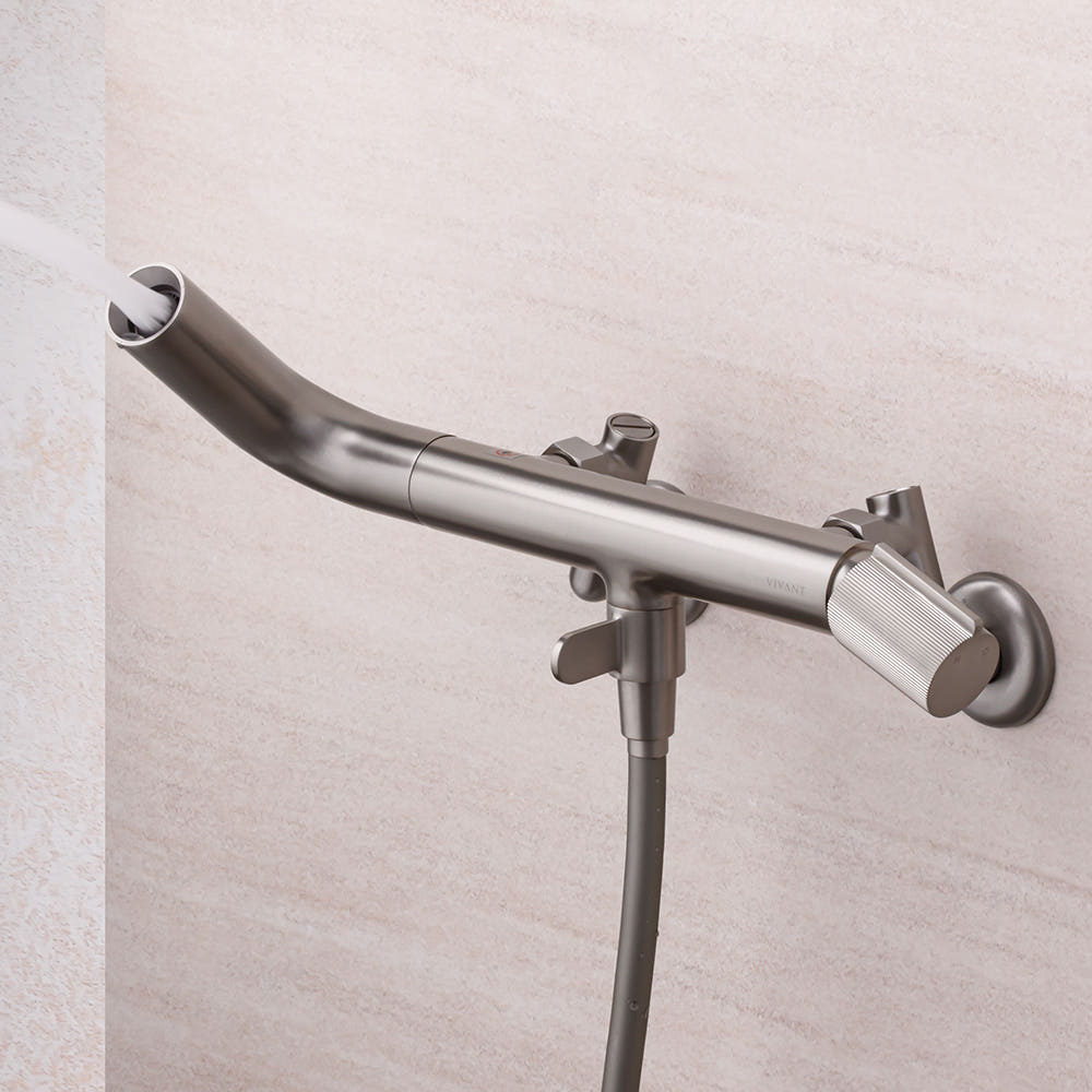 비반트 샤워 욕조 수전 니켈 RB600 MS