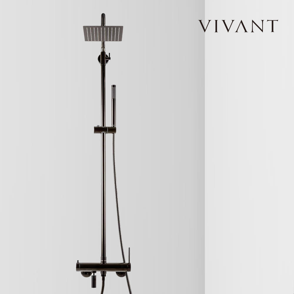 비반트 욕실 해바라기 샤워기 샤워 수전 VA4001 CB 콜드블랙