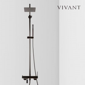 비반트 욕실 해바라기 샤워기 샤워 수전 VA4001 CB 콜드블랙