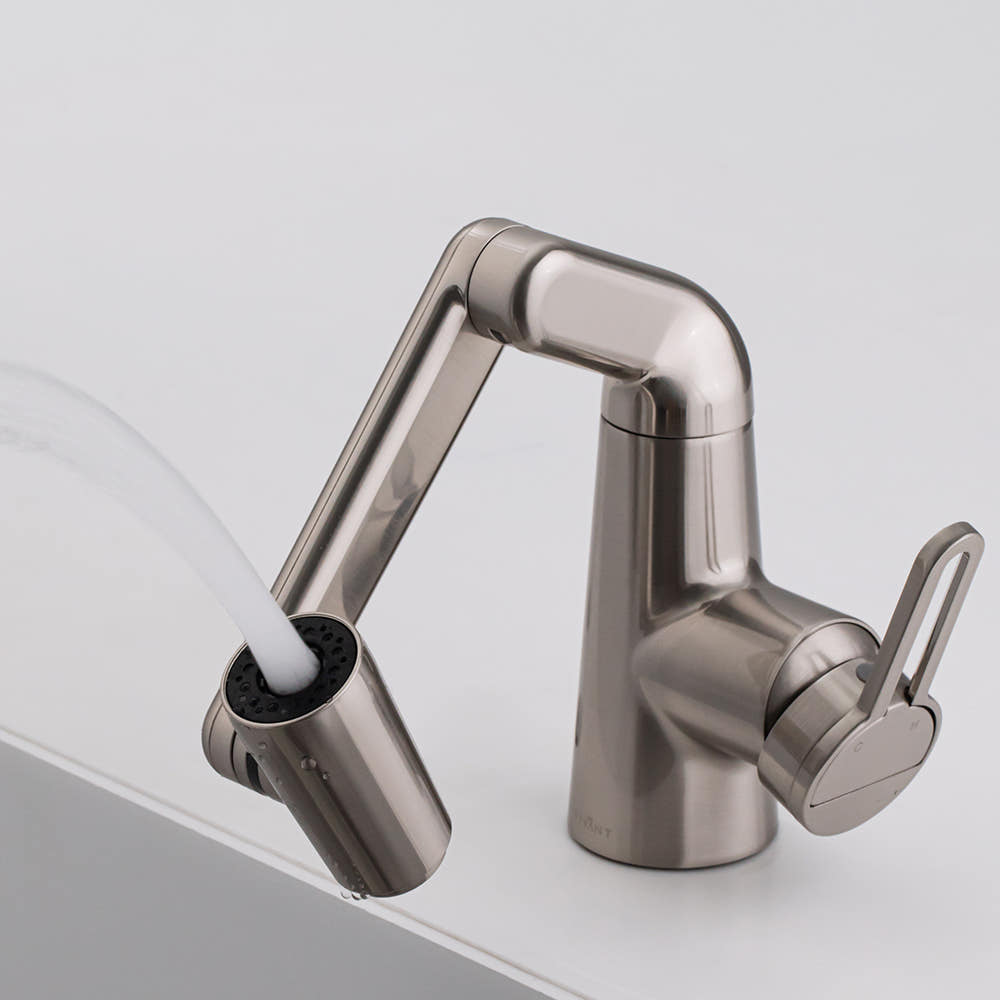 비반트 폴더블 싱크대수전 니켈 F1 주방수전