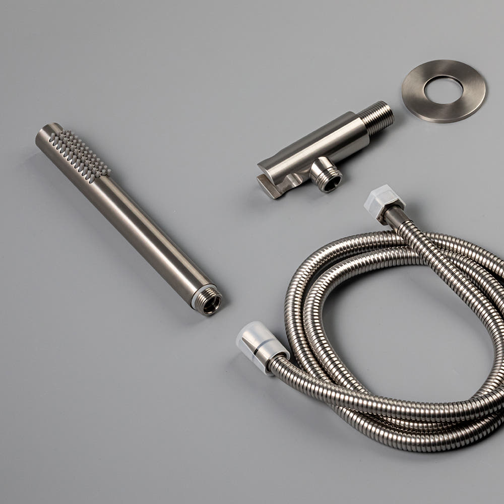 비반트 벽 매립 샤워 수전 니켈 S-PA600 MS