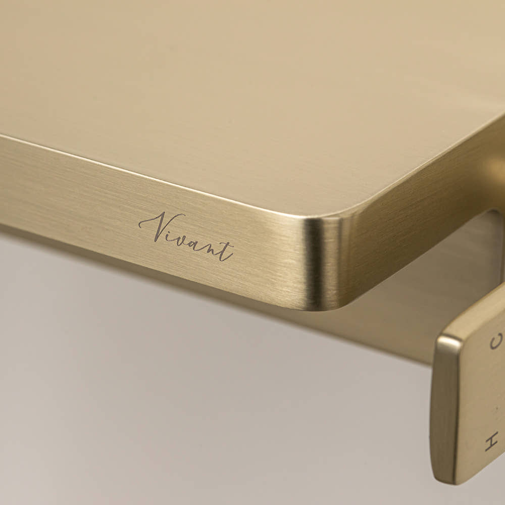 비반트 샤워 욕조 폭포 수전 샴페인 골드 RE600 CG