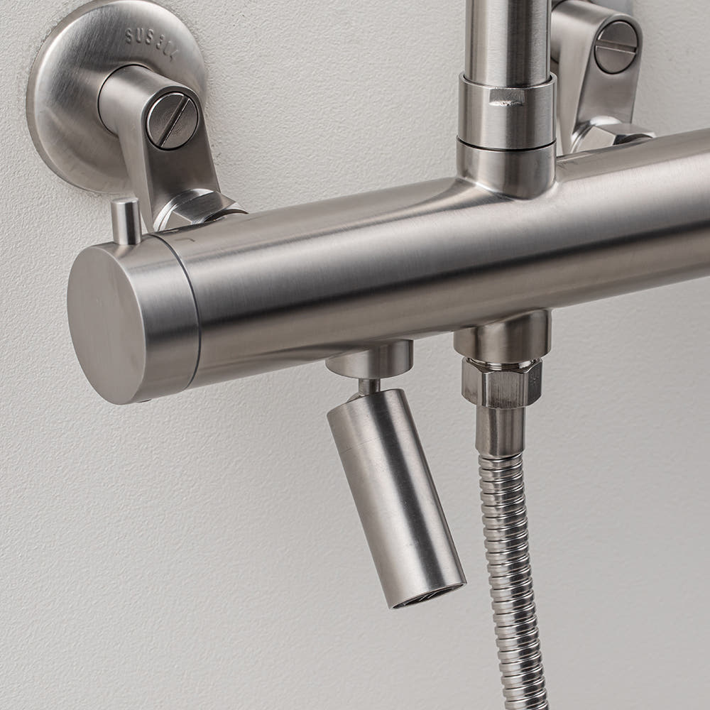 비반트 욕실 무광 니켈 해바라기 샤워기 샤워 수전 S-VA4001 MS