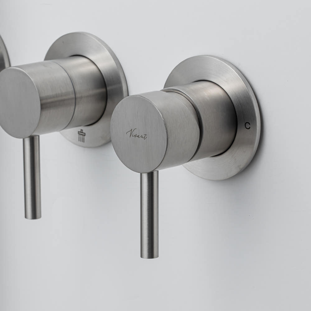 비반트 스텐 매립 해바라기 샤워기 샤워 수전 욕실 레인 무광 니켈 S-PA4001 MS